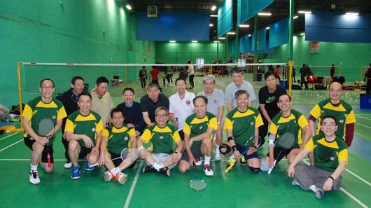 Badminton Games with La Salle College Old Boys Association