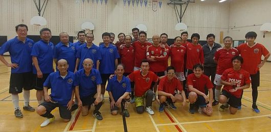 Friendly Soccer Match with CUHK Alumni