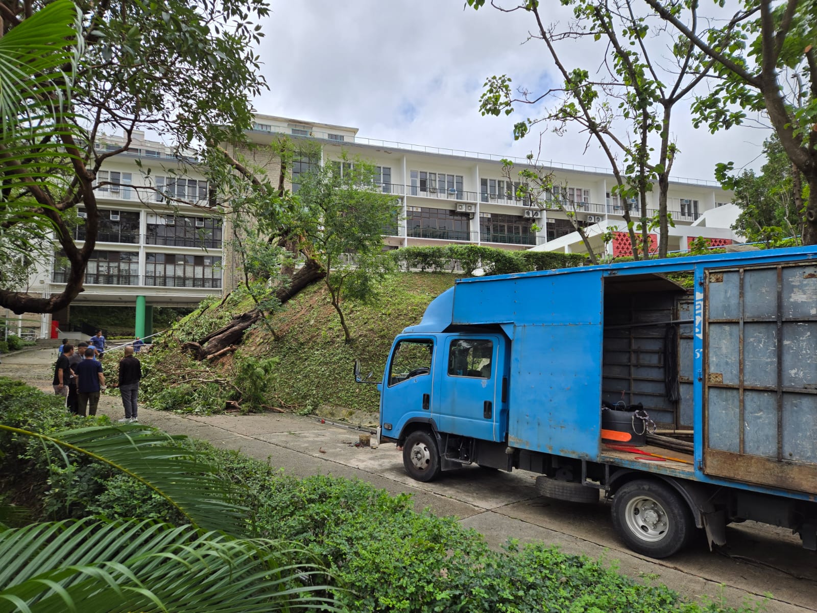 WYK Campus after Typhoon Ragasa